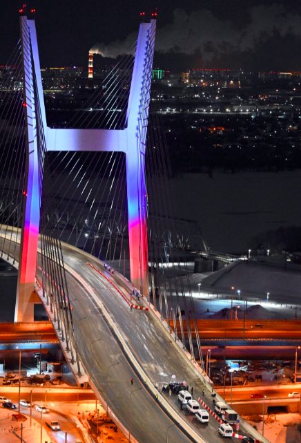 Фото Открытие четвёртого моста в Новосибирске: сколько миллиардов ушло на строительство и какое число машин выдержит инфраструктурный объект 3